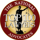 The National Advocates - Top 100 Lawyers - Logo and Link